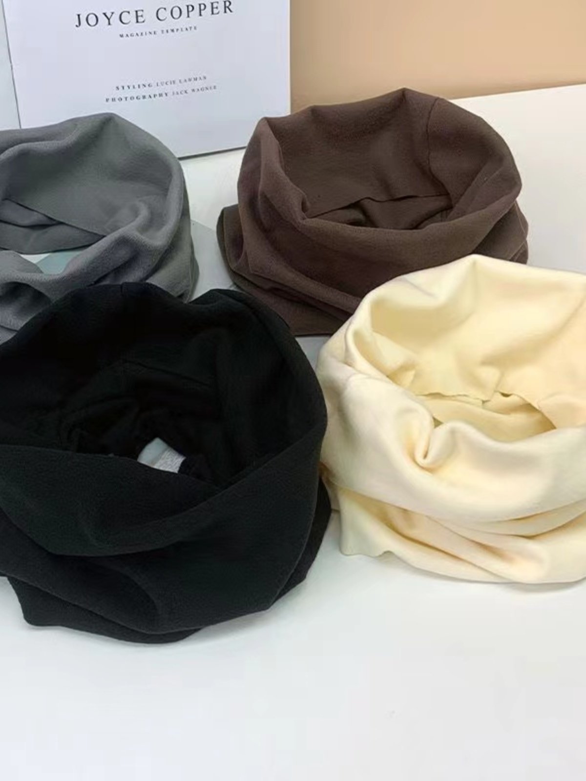 A new tweezer in the autumn and winter, a 100-pack scarf rides a cold and warm neck and neck