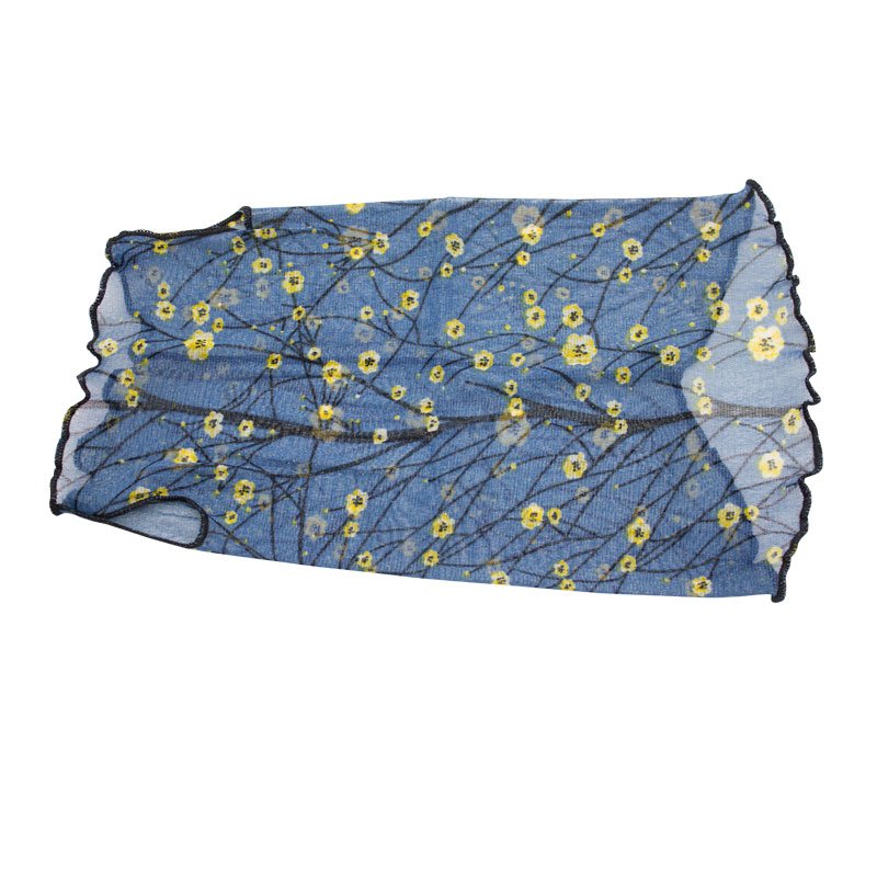Sun-face-protected women riding scarfs with UV-protected veils The neck and winter