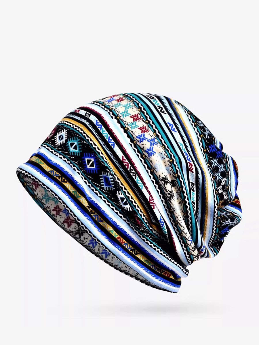The thin caps are two-seasoned turban caps with a four-season tampoon movement of men and women