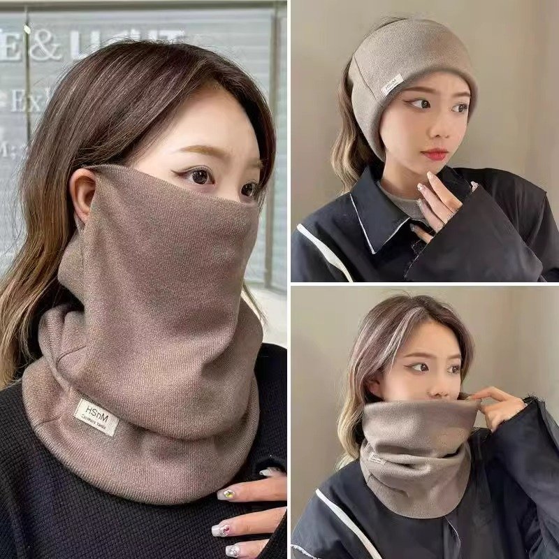 Twenty-two-hundred-and-half-year-old neck-and-grain-heavy motorcycle rides with a wind mask skiing scarf