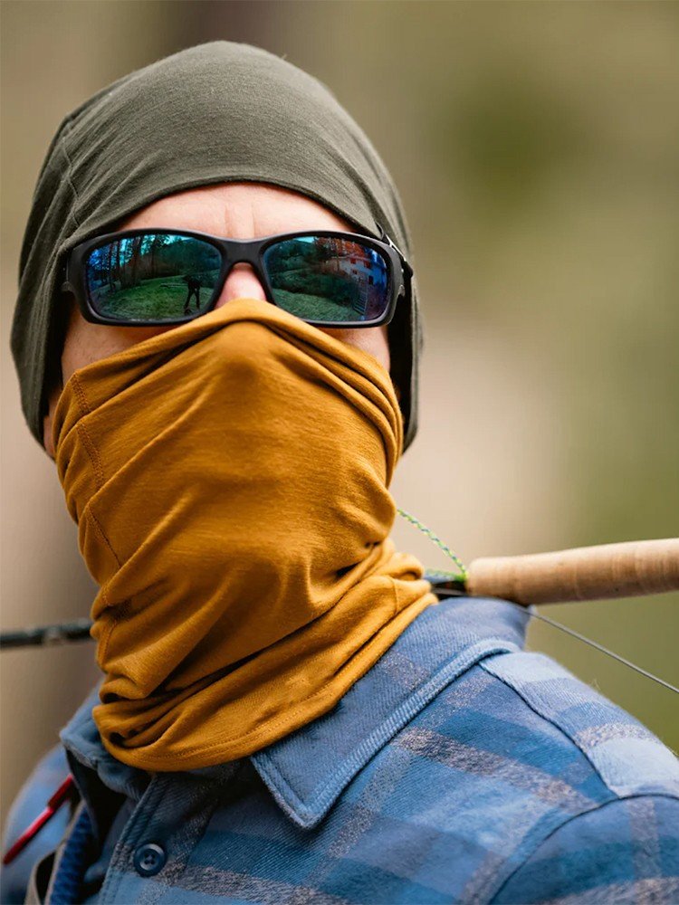 The outdoors of the American sheep's wool and warmth dry men and women's wind masks. A nice skiing turban