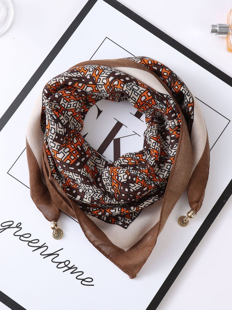 Magnetic silk towels, 2024 new cotton turbans for the neck, autumn and winter