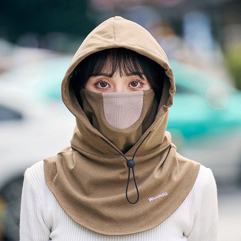 Ride the hood around the snowman's snowboarding winter wind-up warmer and warmer and cold-proof neck-protected turban
