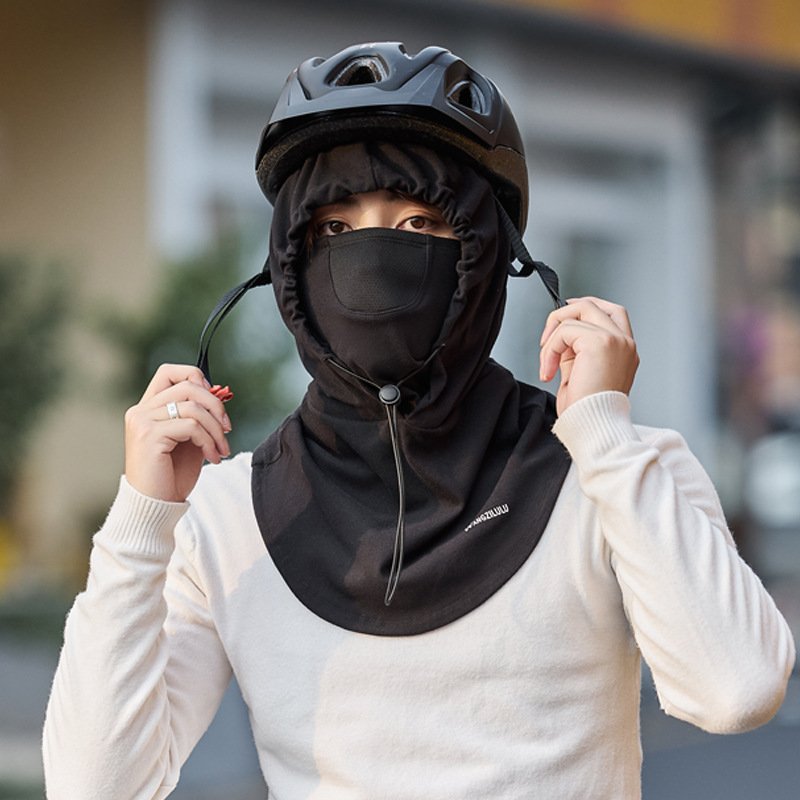 Ride the hood around the snowman's snowboarding winter wind-up warmer and warmer and cold-proof neck-protected turban