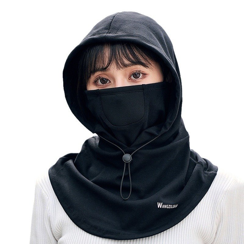 Ride the hood around the snowman's snowboarding winter wind-up warmer and warmer and cold-proof neck-protected turban