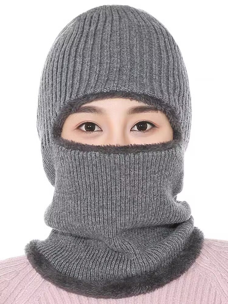 Winter warm hats, male and female wind hoods, cold hoods, winter neck and neck hoods, full face