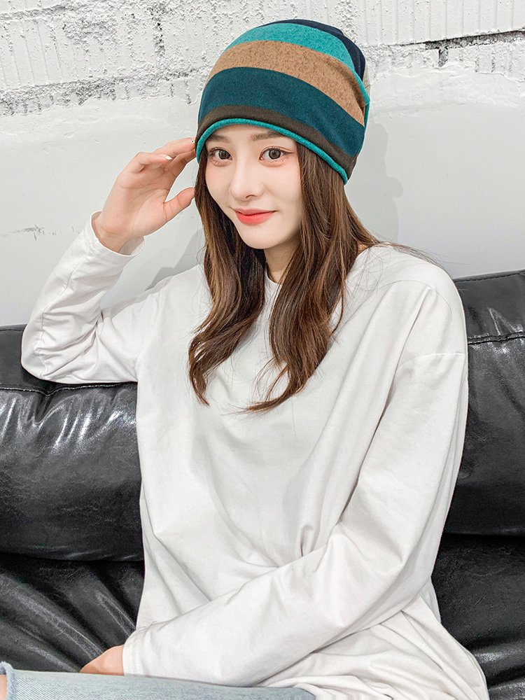 The turban with the wind mask and velvet tweezing