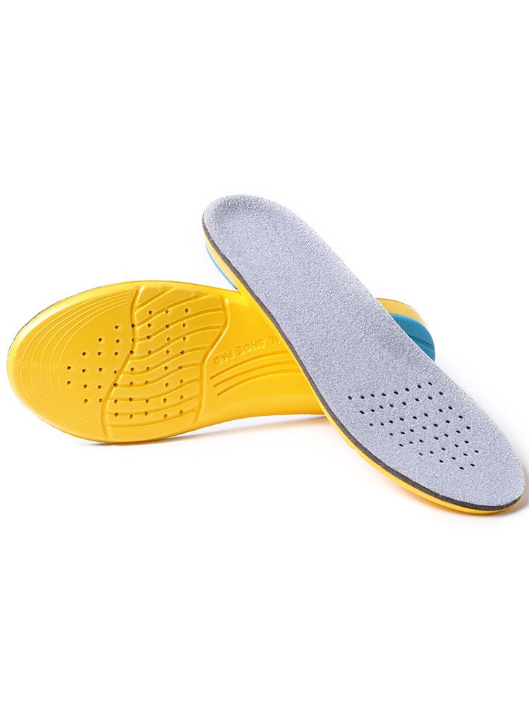 THE EVA SHOE PADS ARE HIGH-BULLET RUNNING, AND THE MAN IN THE SHOE PADS IS SWEATING, AND SHE'S ON THE OUTSIDE