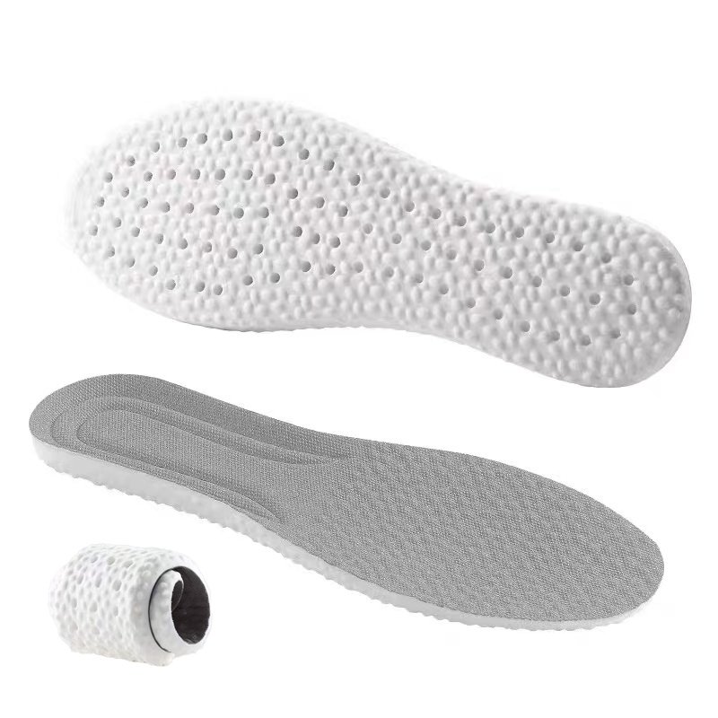 A pair of donkey Donkey shoe pads that cut the concussion of air and air and soft floors on men's and women's peddling shoes