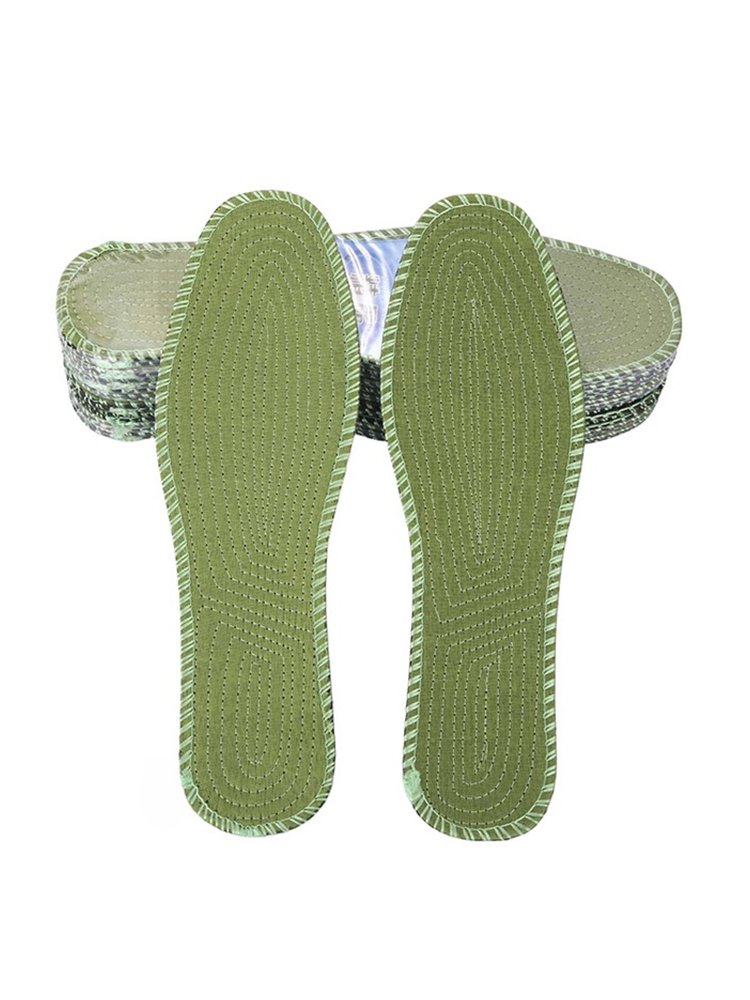 Green shoe mats with comfy shoe mats for men and women for four seasons of general sweating-in sneakers