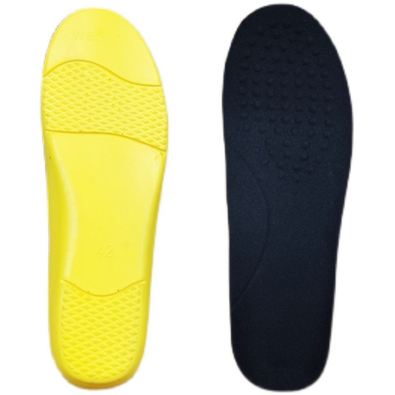 Cream shoe mats with a high shoe mat and a strong massage and shock-reducing sports shoe pads to climb the mountain