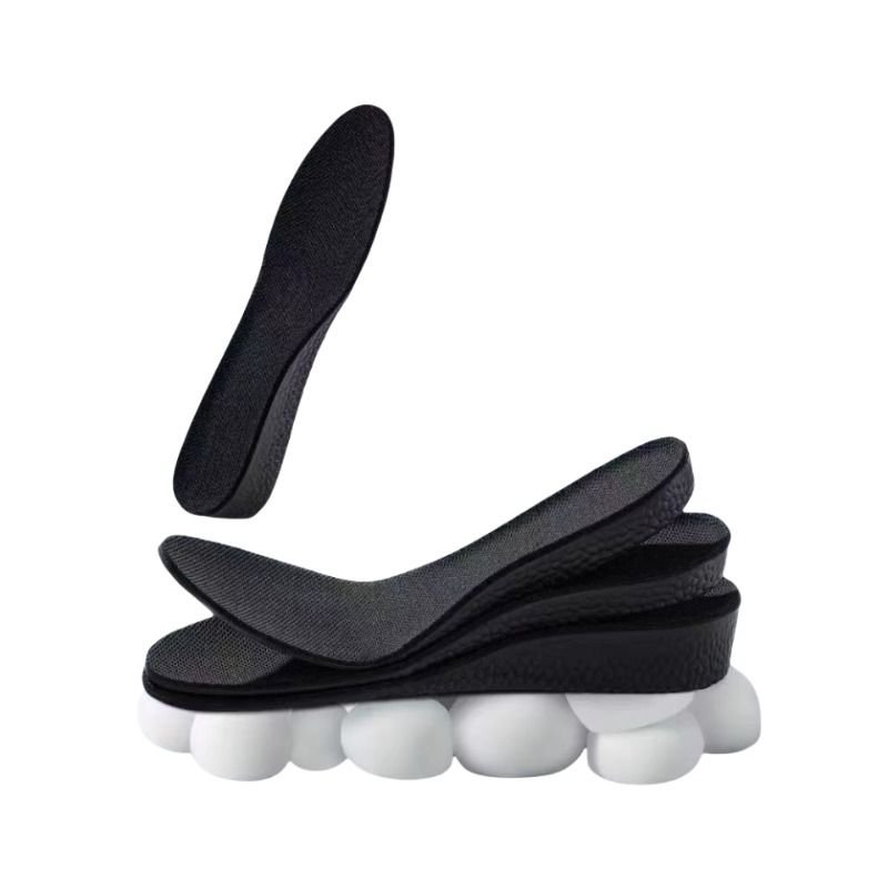 Popcorns for high shoe pads, male and female, anti-fouling and anti-shock station, non-tired, invisible, and high shoe pads manual