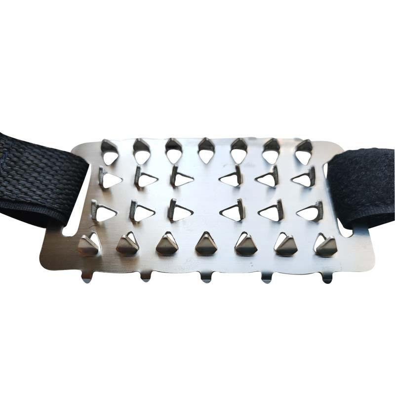 24-tooth ice-crawling snowcrawling and snowcrawling outside of an outdoor skate-resistant shoe mat