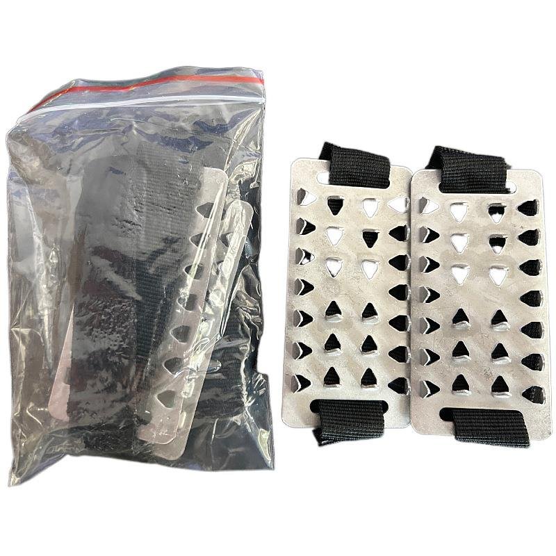 24-tooth ice-crawling snowcrawling and snowcrawling outside of an outdoor skate-resistant shoe mat