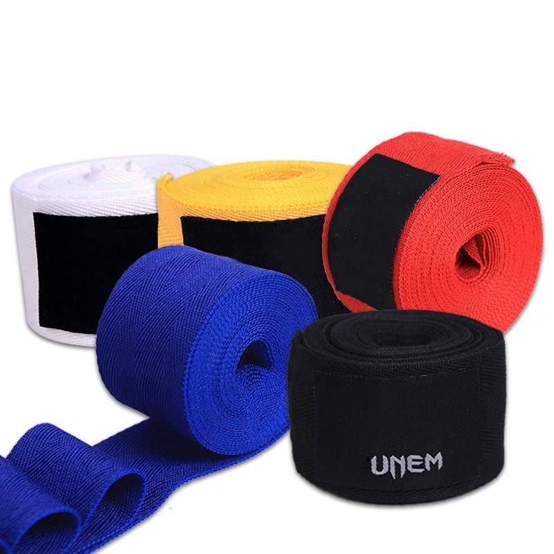 Hand -band cotton Muay Thai boxing scattering bandage 3m 5 meters exercise sweat absorption, tie the hand with hands, handle gloves