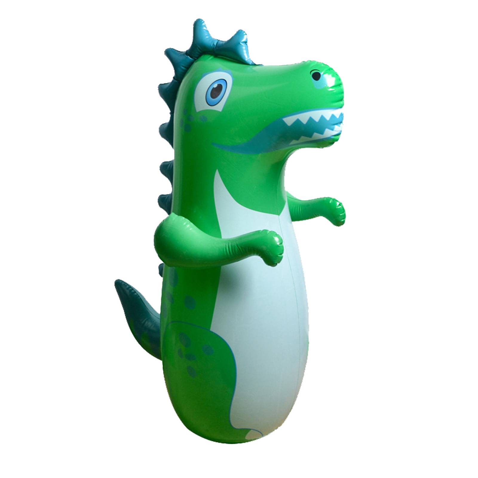 Two green dinosaurs