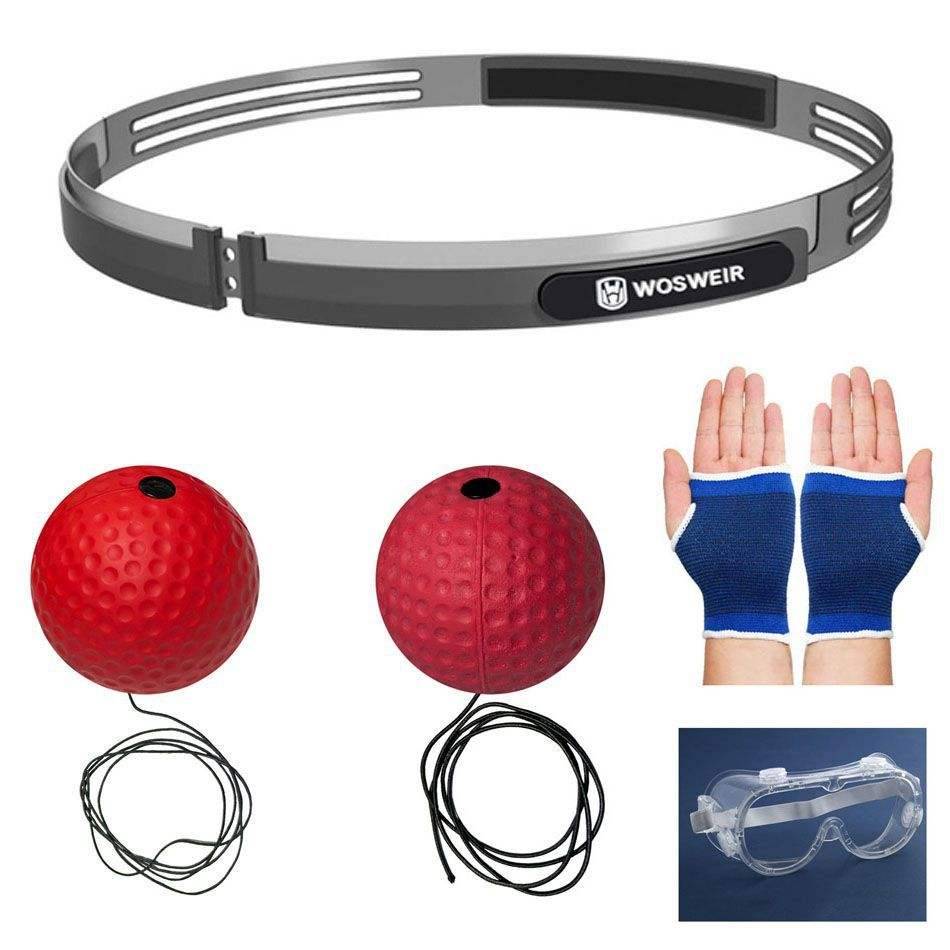 Softball + hardball + palm + goggles