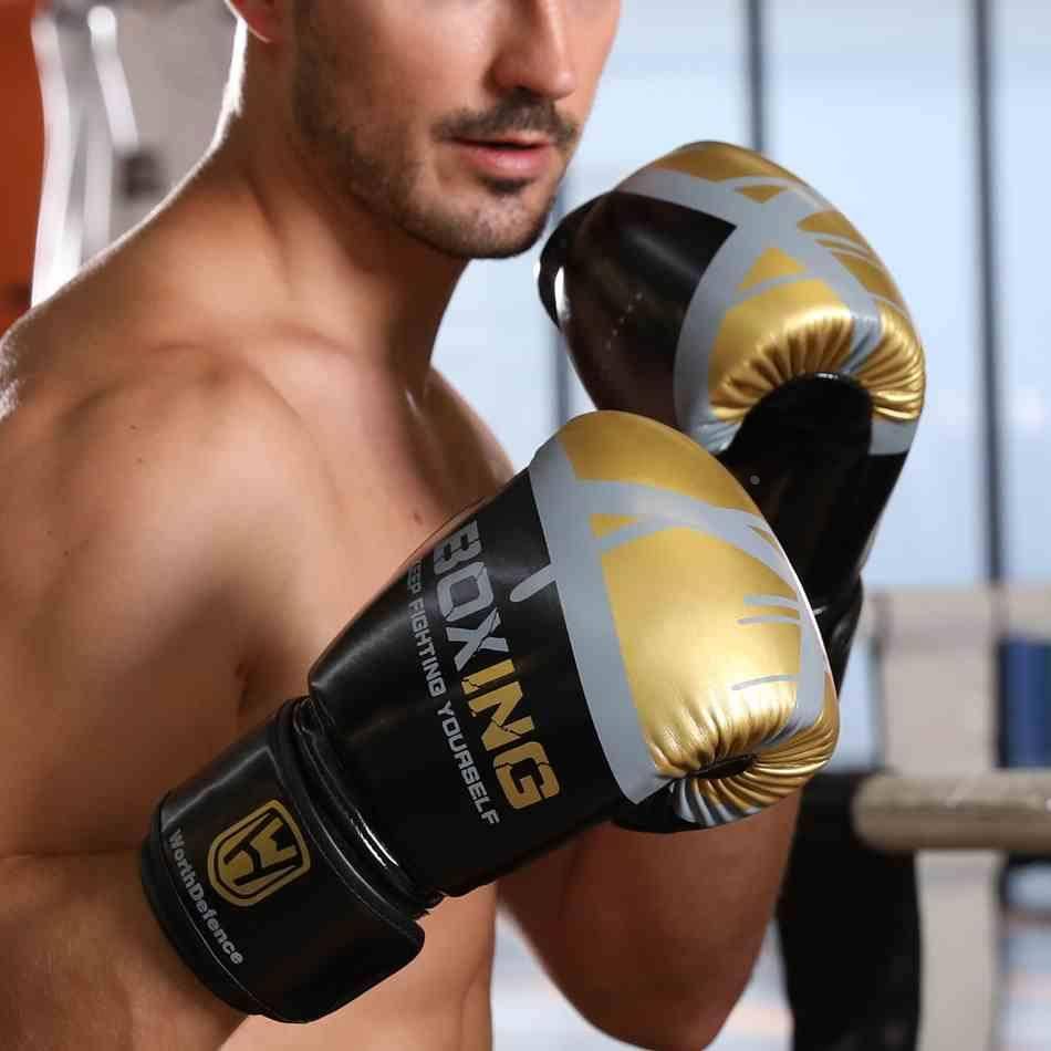 Boxing gloves men and women fitness children adult adolescent Taekwondo Sanda fight fighting training