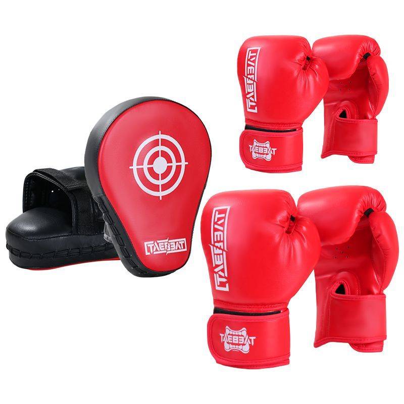 Boxing gloves Children Adult Training Foot Target Sanda Bag Fist Same Muay Thai Boxing Professional Set Parent -Child Training