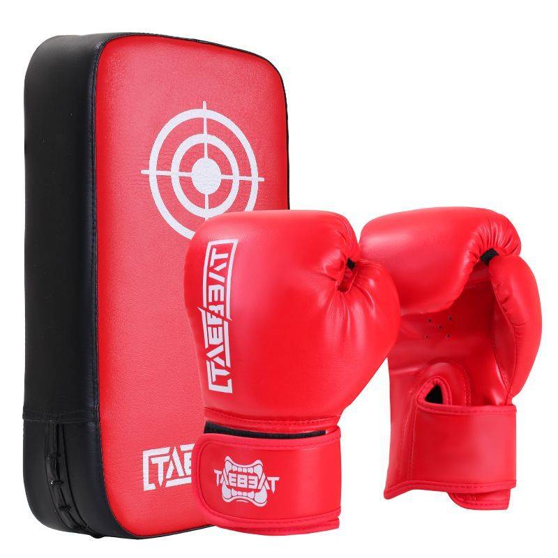 Red Child Shield Boxer + Foot Target 1
