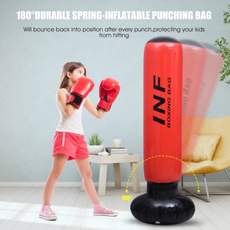 Children's inflatable boxing column manufacturers' extra large children's bags without trainers scattered explosive toy equipment fighting