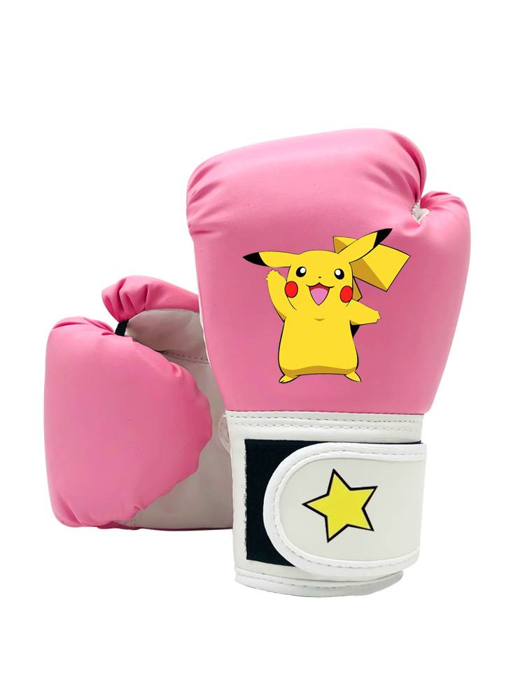 Children's boxing gloves men and women professional Muay Thai scattered taekwondo fighting training equipment thick glove cartoon