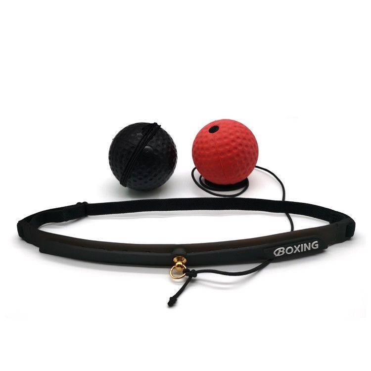 Red heavy ball + black light ball