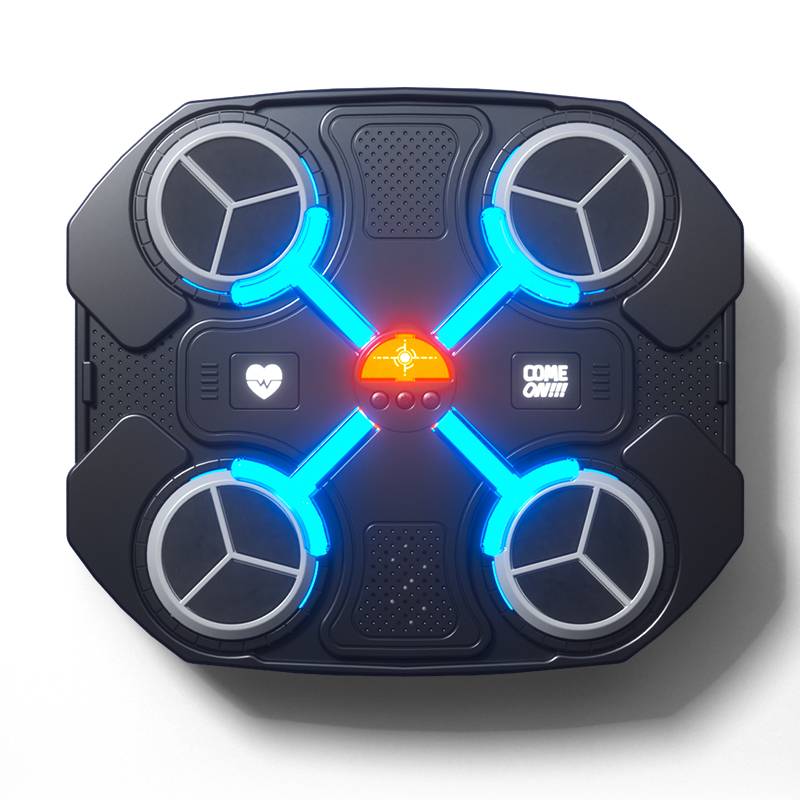 Children's intelligent music boxing machine home wall target indoor electronic boxing training equipment Children boxing reaction target