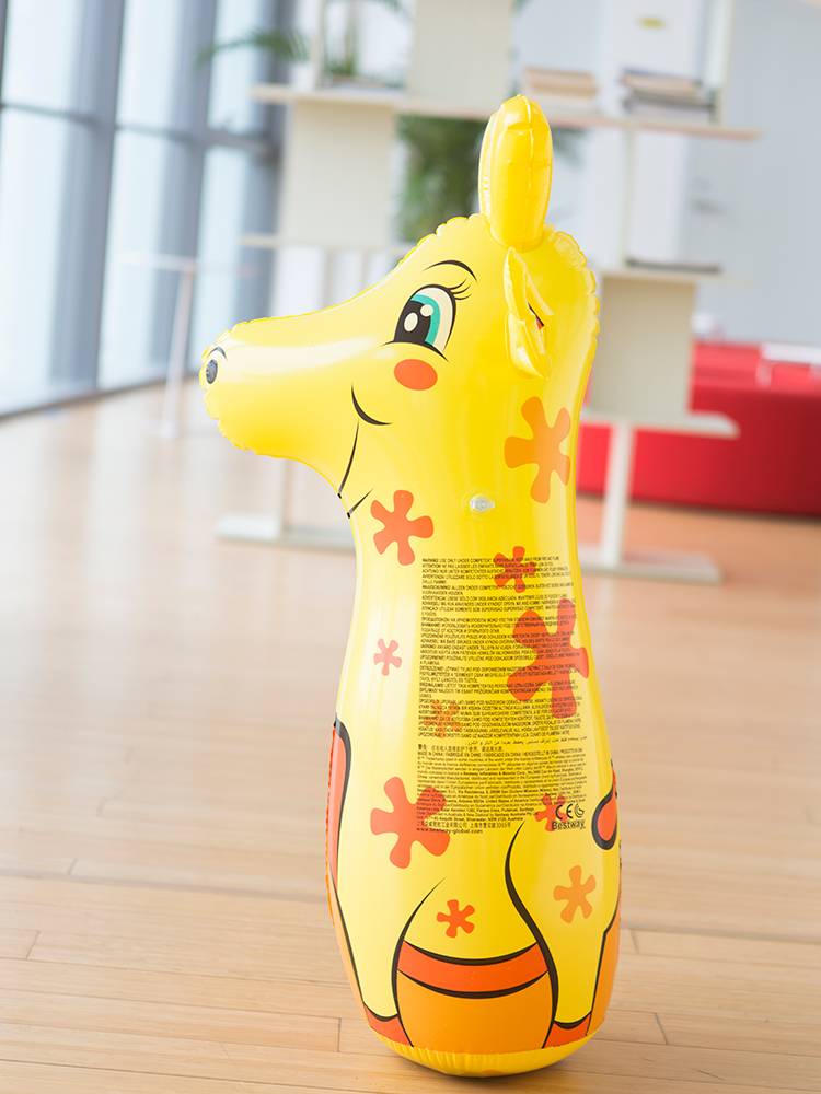 Moreyear vertical downs toys baby fitness large children boxing children exercise inflatable puzzle