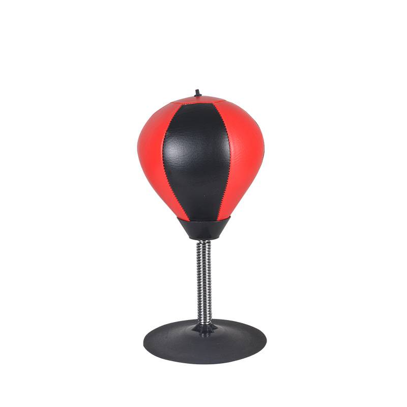 Factory direct selling desktop small suction cup hitting speed ball Household training ball decompression and venting inflatable boxing ball