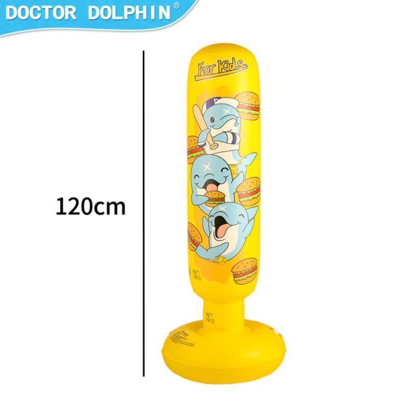 Trainer air bag boxing bag size child inflating boxing pole blow-off hit young equipment to break the pressure