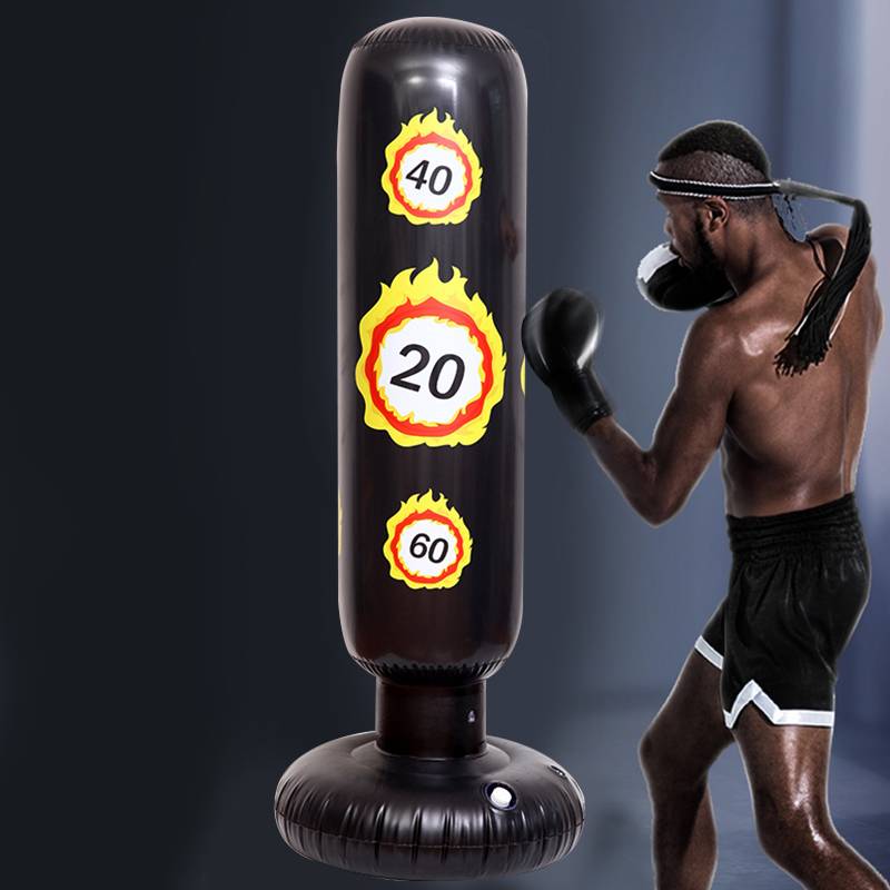 Vice boxing flame digital pattern inflatable water injection water sandbag leukemal toy fitness gloves, tumbler sandbags