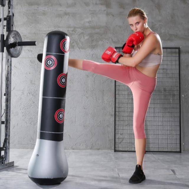 Sanda stalls Sanda children's toys inflatable vertical fighting combat extra large equipment sand bag bag explosion boxing boxing