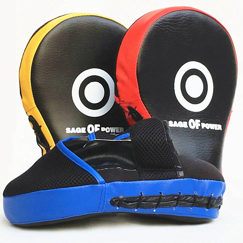 Sanda boxer target Children's adult training equipment curved hand handle taekwondo foot target boxing target baffle