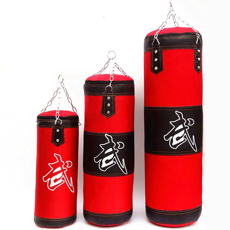Sanda hanging boxing sandbag martial arts combat training Thai canvas sandbag adult children's home fitness equipment