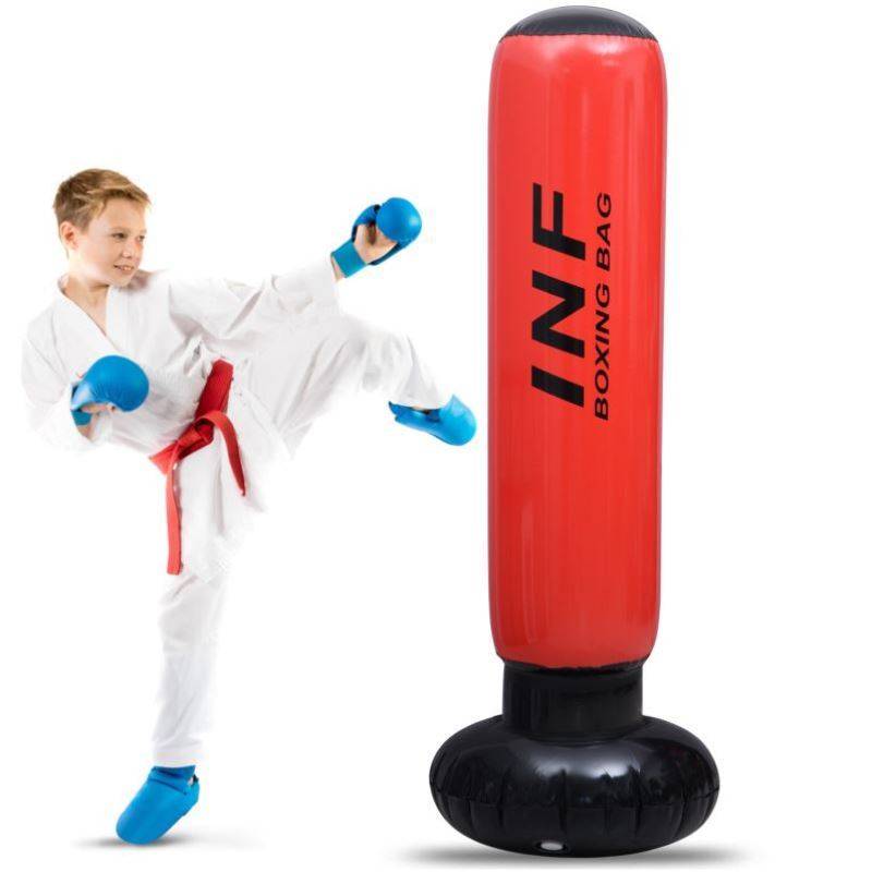 Fighting and decompressing fitness children's inflatable boxing columns, tumblers, no children, thick family big gas bags