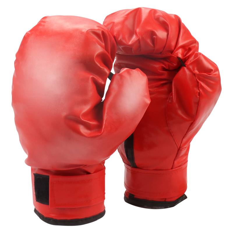 A pair of child boxing gloves