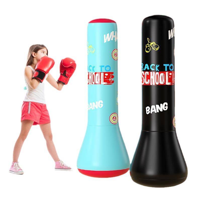Xinjiang home children's boxing inflatable sandbags youth Taekwondo training pilot