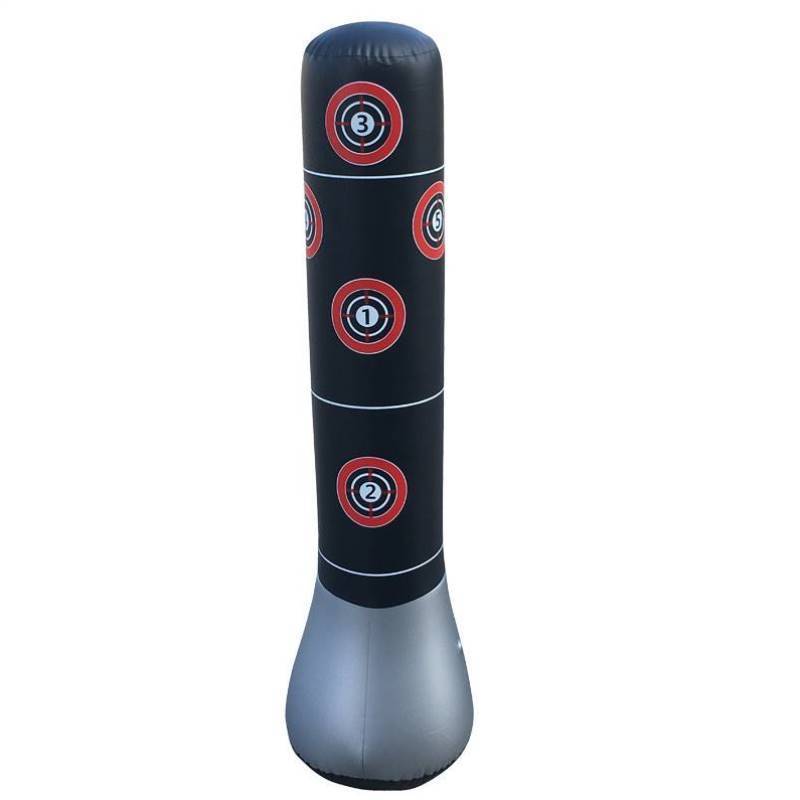 Strike the new toy children's inflatable boxing pillars, stress, stress, stress, stalling boxing and decompressing thickening