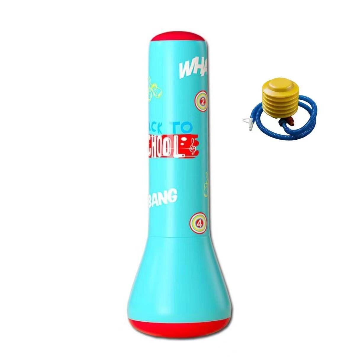 Blue, 1 metre, 2 heights
