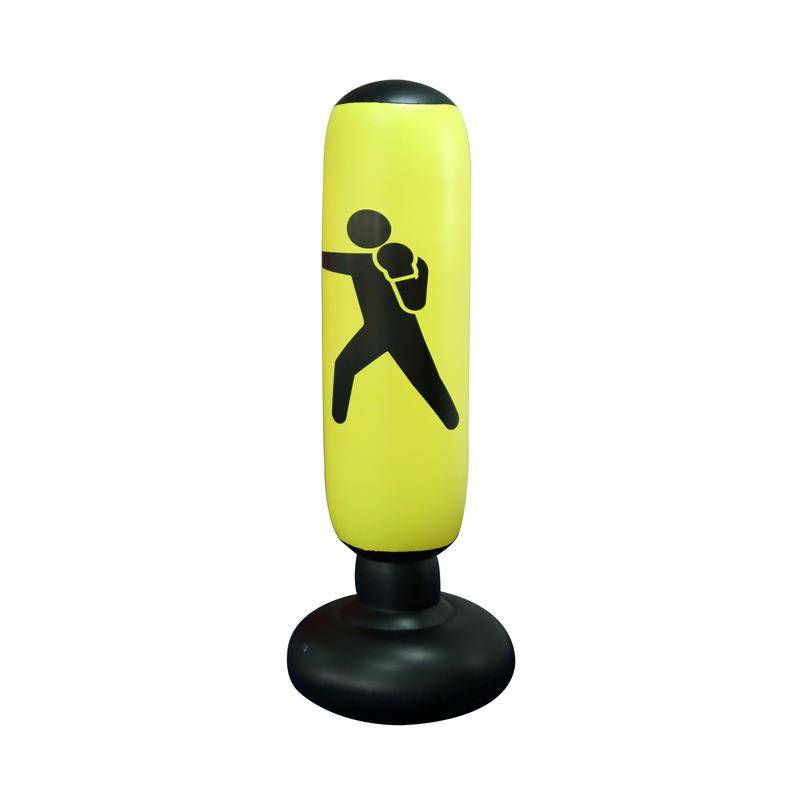Children's Founding Boxing Pillar Boxing Poin Poin Poin Flat Sandbags Disgusting toys 1.6 meters high strike pillars