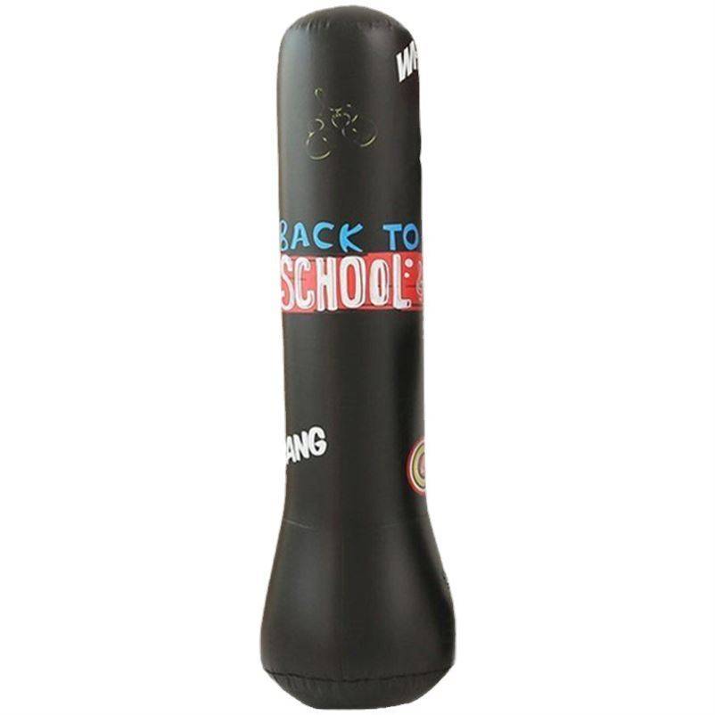 Inflatable boxing column youth children's fitness downs fell -off stroke sandbag bag Sanda boxing training equipment