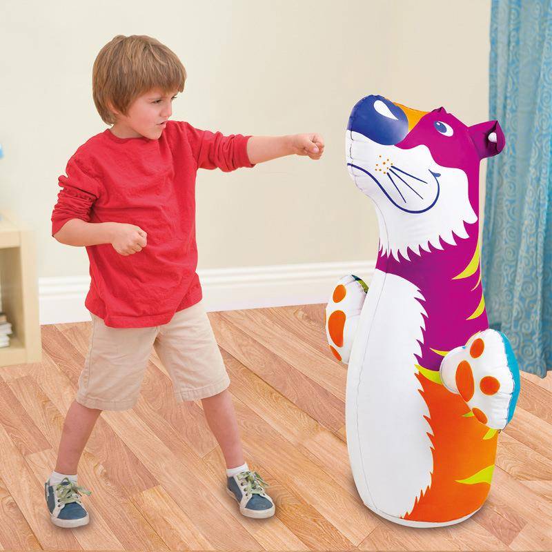 Children's boxing sandbags inflatable or dumper toy room dedicated vertical children combat exercise to puzzle toys men