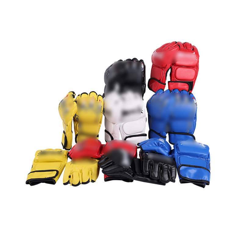 Boxing gloves adult children scattered fighting gloves Thai boxing training MMA boxing gloves