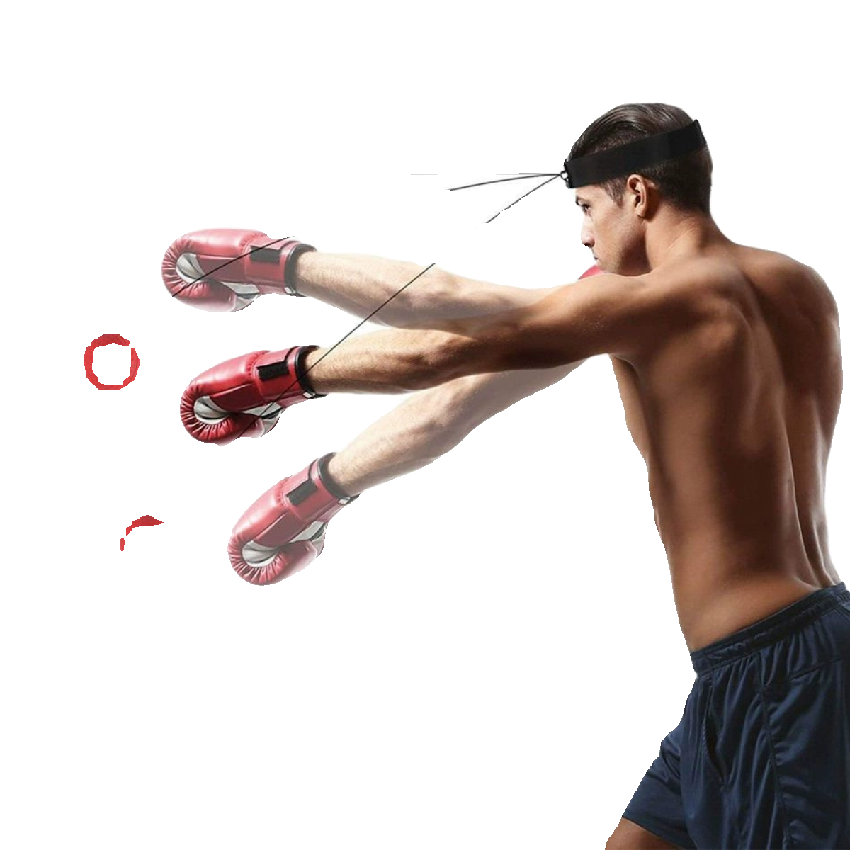 Head -style boxing reaction ball children's fighting unstopular ball magic speed ball adult ability training fitness exercise
