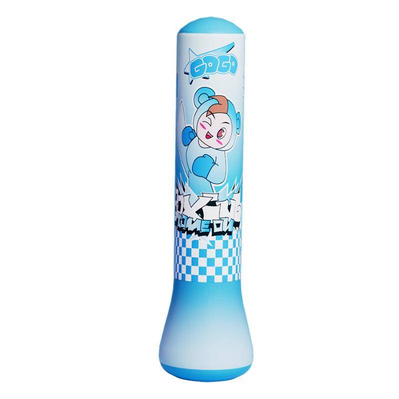 Household children boxing inflatable sand bag youth Taekwondo training decompressing the vertical Sandas