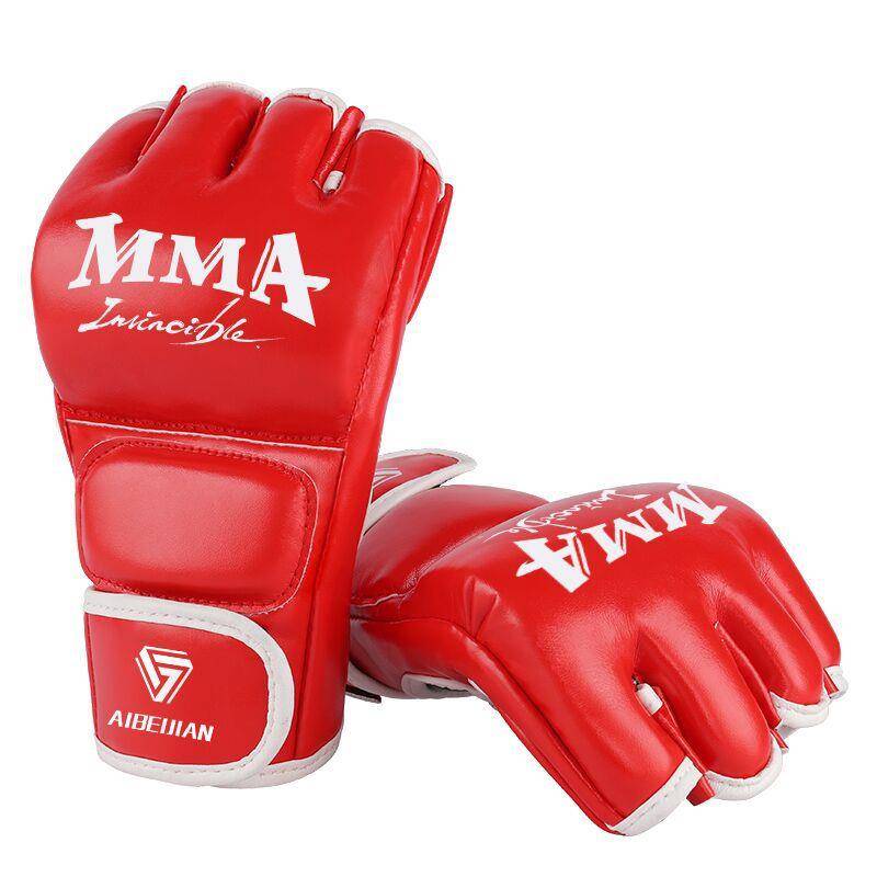 Adult Child Sanda Training MMA Muay Thai Boxing Fighting Sandbags Men and Women Boxing Glove Gloves