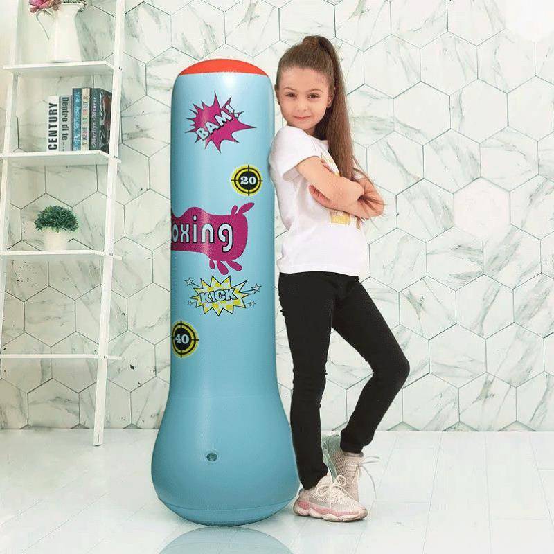 Strike a pillar bag bag, not inflatable, the felling pillars boxing pillars, new fitness vertical explosion stall movement