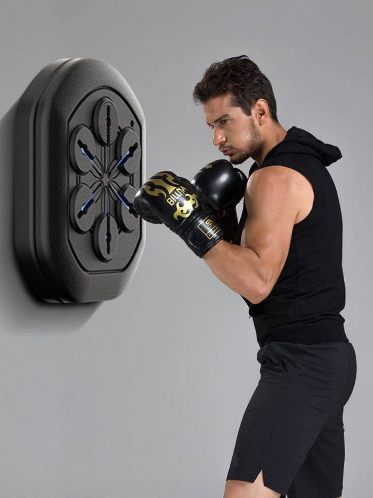 Intelligent music boxing training device Electronic boxing exercise wall target boxing machine hanging Sanda home sandbag