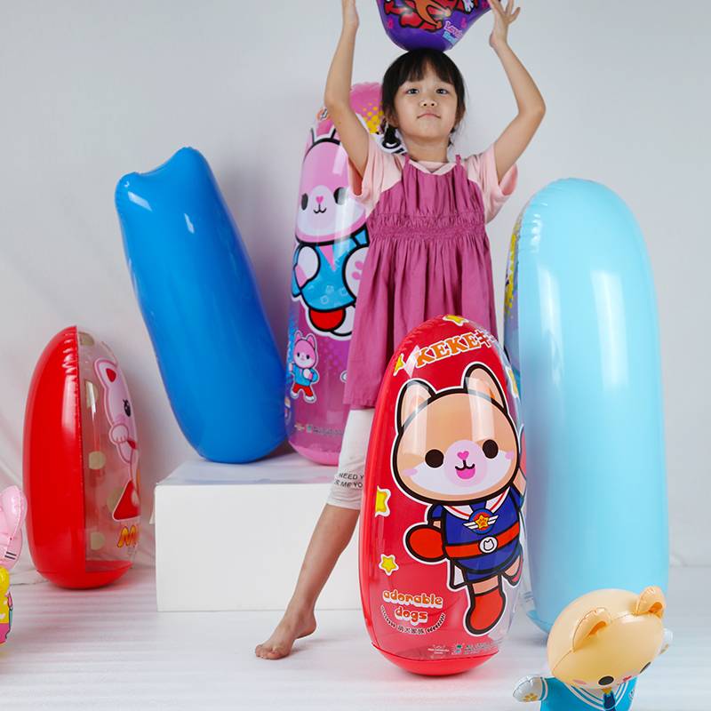 Sea Rain Big inflatable blealing babies Baby toy Children Baby Cartoon Boxing Boxing Boxing Pressing Balloon Toys